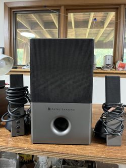 Altec Lansing Speakers with Subwoofer