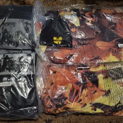 Supreme Wu Tang Clan Hoodie Shell Jacket Beanie