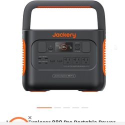 Jackery 880 Pro New Cond 