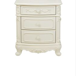 Cinderella 3-Drawer Kids Nightstand
