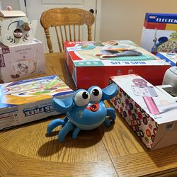 Bubble Dancing Music Crab Toy Baby/Toddler/Kids