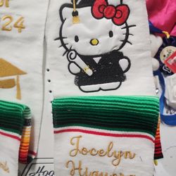Custom Sash Hello Kitty