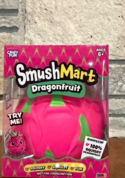 Real dragon fruit smushmart squishy