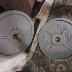 Workout 2 Inch Olympic Iron Plates 
