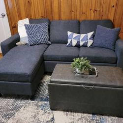 Dark Gray Modern Sectional Sofa