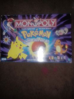 Vintage pokemon monopoly complete
