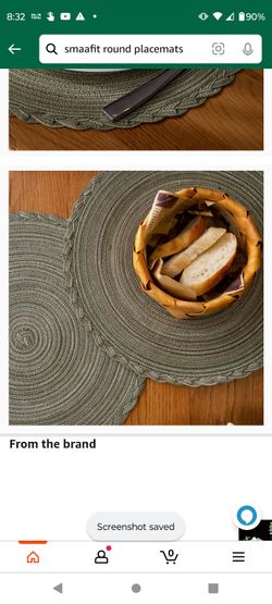 Set of 6 Round Table Placemats