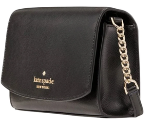 Kate Spade Staci Small Flap Crossbody Bag – Black