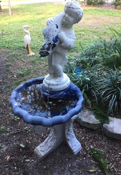 Bird fountain