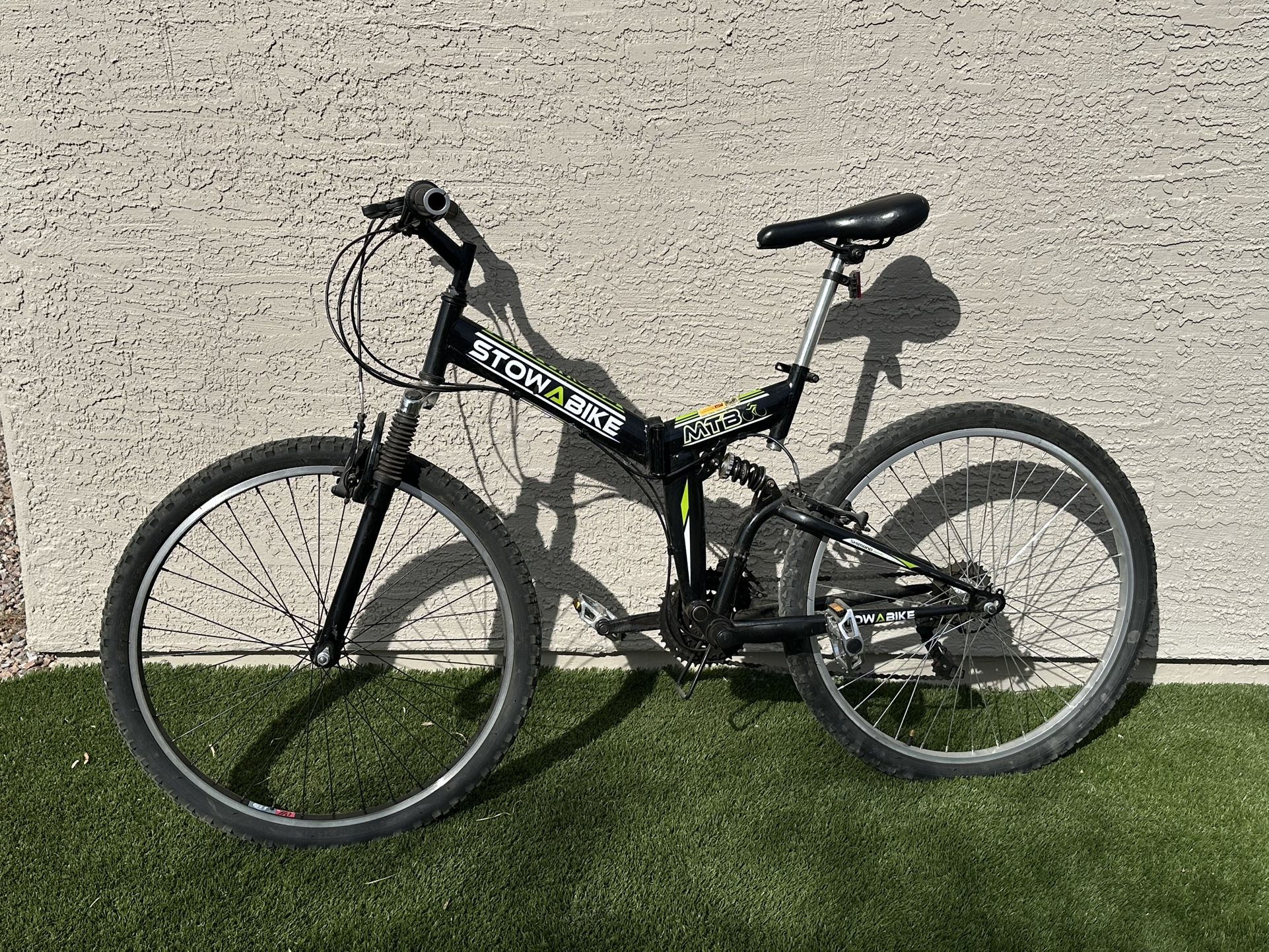 Stow-A-Bike Folding Mountain Bike
