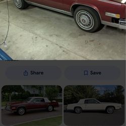 1984 Cadillac El Dorado convertible