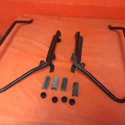 Honda Sabre 1100 Saddlebag Rail Kit / Bracket To Mount Harley Touring Saddlebags