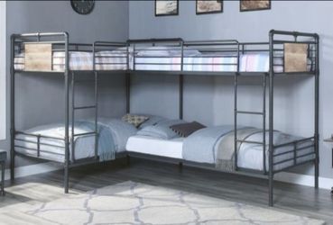 Brand New Twin Size Quadruple Bunk Bed