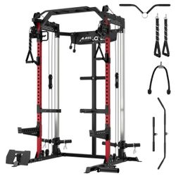 All-in-One Smith Machine Power Rack