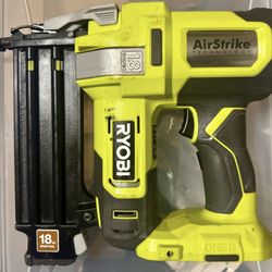Ryobi Power Tool 18 ga Brad Nail Gun Nailer