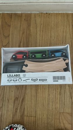 IKEA wood train