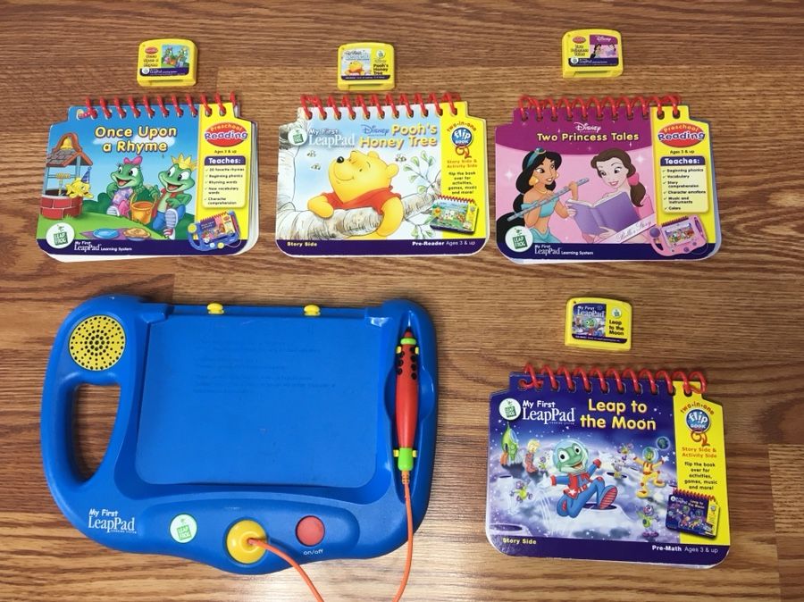 My First Leap Pad Learning System- Leapfrog with 4 games