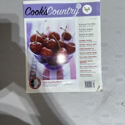Eight “Cook’s Country” Cooking Magazines 
