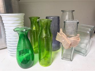 Glass decoration set