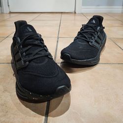 Adidas Ultraboost Triple Black Sneakers - size 11.5