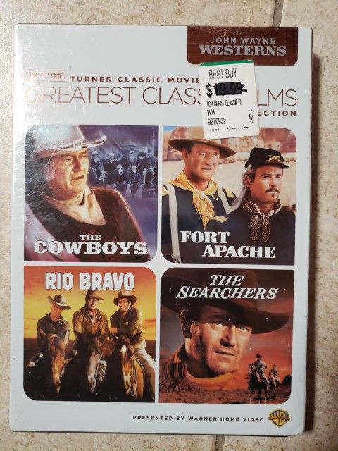 TCM Greatest Classic Films: John Wayne Westerns (DVD, 2009, 2-Disc Set)