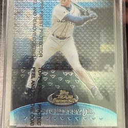 🔥 Ken Griffey Jr. 1999 Topps Finest Refractor /1500 – PEEL STILL ON 🔥