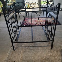 Iron Dog Bed Frame