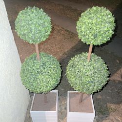 Artificial Topiary Trees