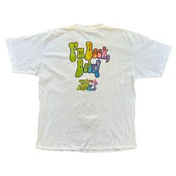Vintage Austin Powers The Spy Who Shagged Me Promo Shirt Size XL Cast & Crew