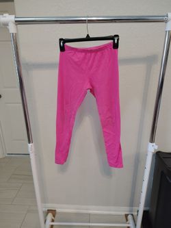 the children's place legging cotton fucsia girl size L(10/12)