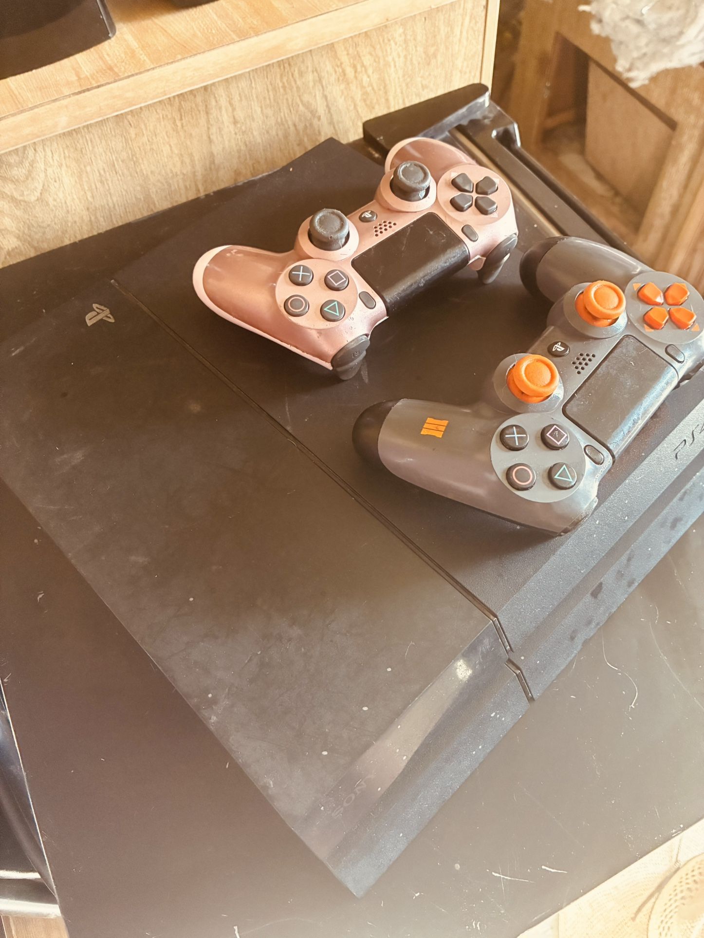 PS4 With Controllers