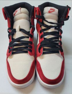 Nike AJ1 KO High OG White/Black Gym Red (SIZE 9.5) I