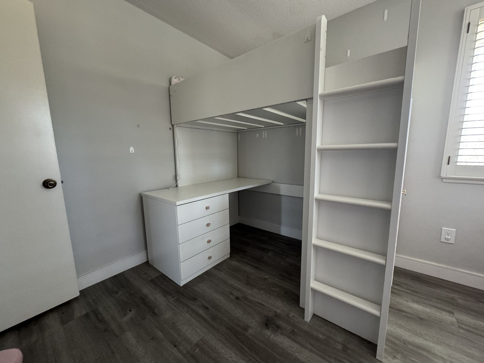 IKEA STUVA Loft Bed – $75 (Rainbow Pink Design)