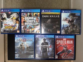 7 (Used) PS4 Game Bundle for Sale