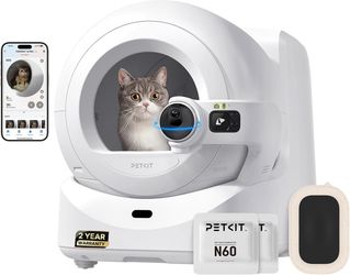 *NEW SEALED* PETKIT Self Cleaning Cat Litter Tray, PUROBOT ULTRA with AI Camera
