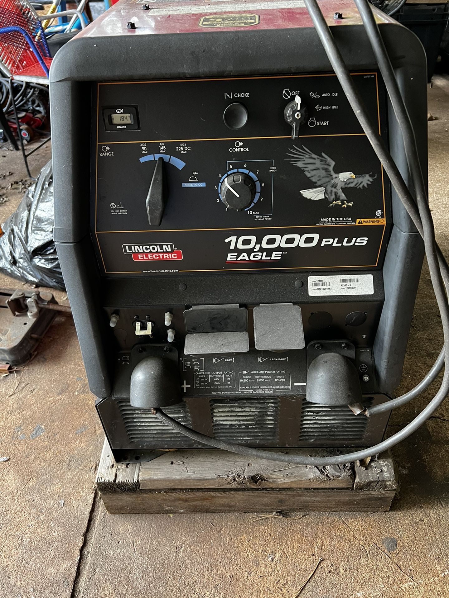 Lincoln 10000 Eagle Welder Machine for Sale in Houston, TX OfferUp