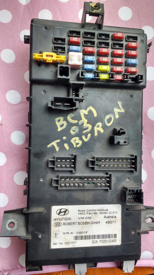 Bcm body control module alarm Hyundai Tiburon