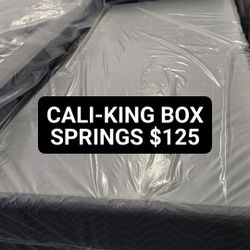 Cali-King Box Springs ONLY 