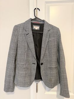 Merona Plaid Blazer Jacket