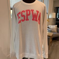 ESPWA white Sweatshirt