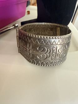 Silver Cuff Bracelet 