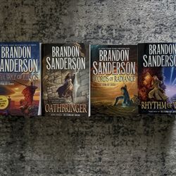 Brandon Sanderson Stormlight Archive Set – 4 Epic Fantasy Books
