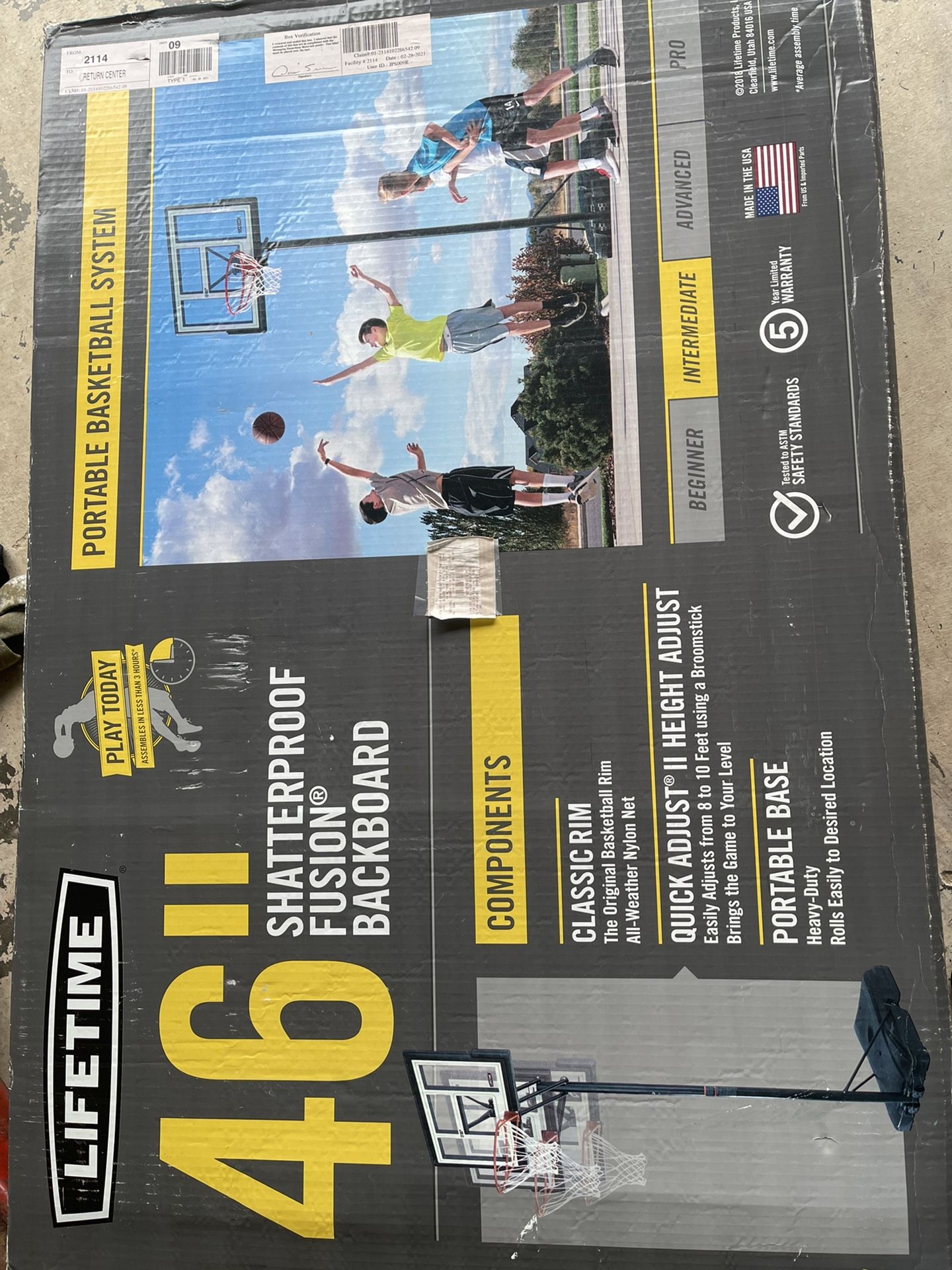 Basketball Hoop ( Not Complete)