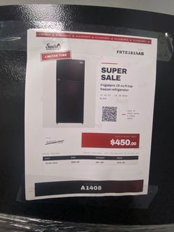 Frigidaire FRTE1814AB refrigerator