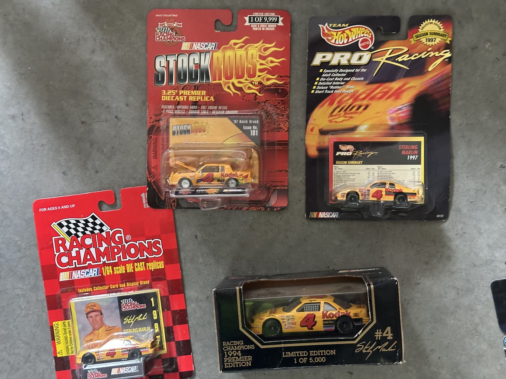 sterling Martin  NASCAR  Collection 