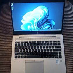 HP EliteBook Pro Grade Laptop Intel Core i5-8350u 16 GB RAM 256 GB SSD Webcam 1080P LCD USB C Thunderbolt Port Wi-Fi Windows 11 Professional 