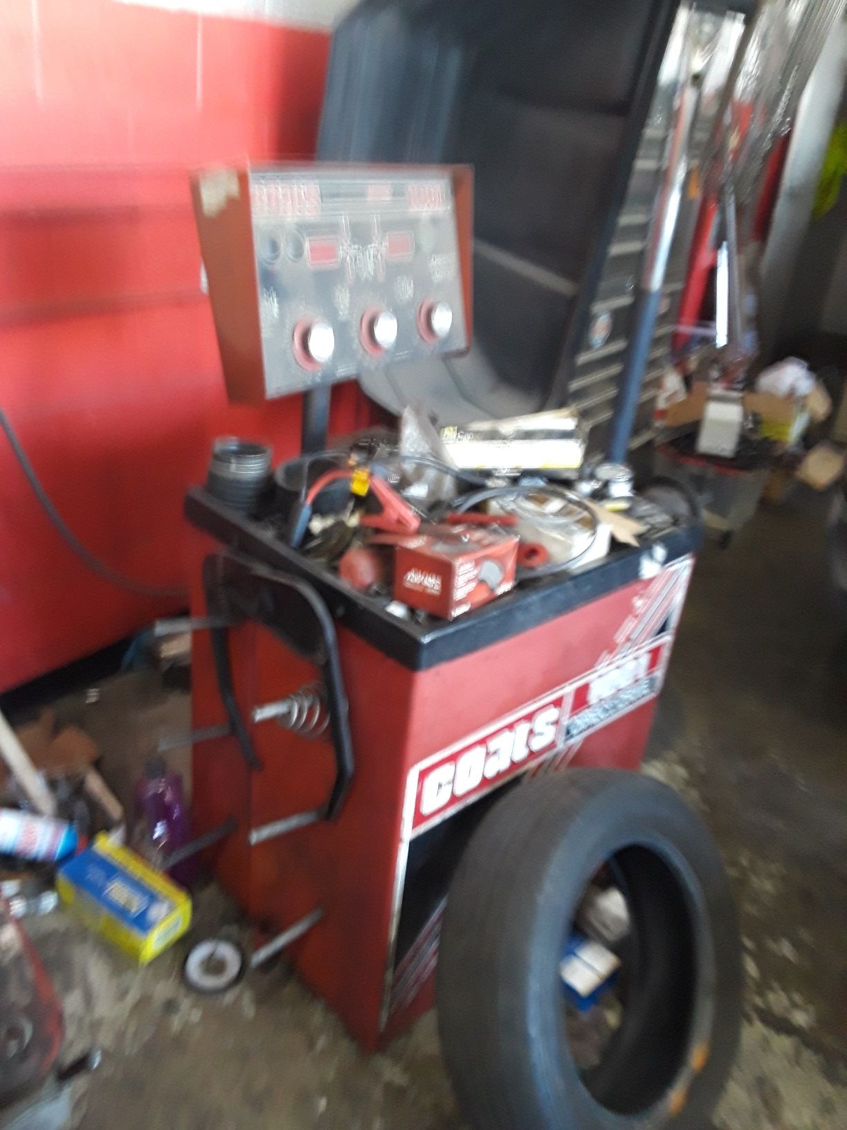 Tire machine & valance.....