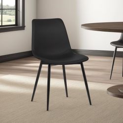 Black dining chair