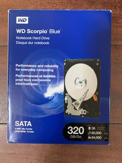 Notebook hard drive 40$