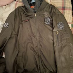 Phat Farm Green Jacket